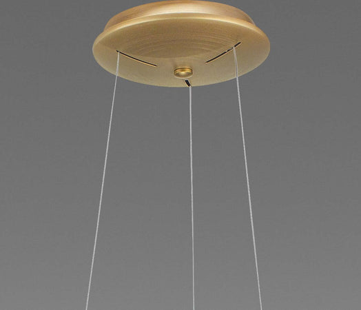 Lampadario-anello-Gea-Luce-KRIZIA-SM-O-50W-LED-2800LM-3000°K-alluminio-oro-classico-interno