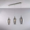 Lampadario-Binario-Contemporaneo-Ares-Grigio-Fumè-3-Luci-E27