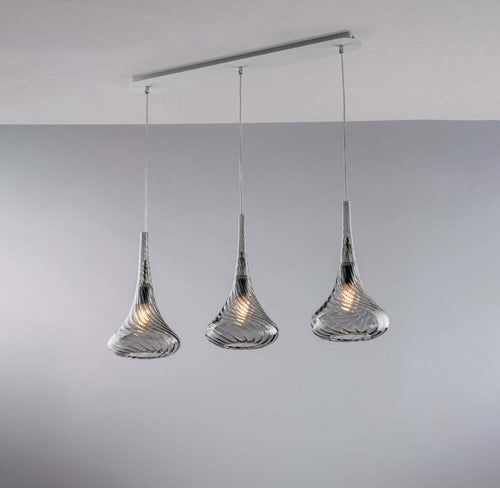 Lampadario-Binario-Contemporaneo-Nemesi-Grigio-Fumè-3-Luci-E27