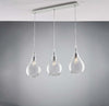 Lampadario-Binario-Moderno-Pluvia-Trasparente-3-Luci-E27