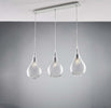 Lampadario-Binario-Moderno-Pluvia-Trasparente-3-Luci-E27