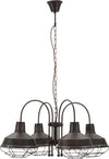 Lampadario Bronks 4 Luci Cm  80X80X40 (Catena Cm 80) Illuminazione/Illuminazione per interni/Lampadari lampade a sospensione e plafoniere/Lampadari Led Mall Home - Napoli, Commerciovirtuoso.it