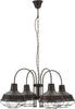 Lampadario Bronks 4 Luci Cm  80X80X40 (Catena Cm 80) Illuminazione/Illuminazione per interni/Lampadari lampade a sospensione e plafoniere/Lampadari Led Mall Home - Napoli, Commerciovirtuoso.it