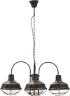 Lampadario Bronks 4 Luci Cm  80X80X40 (Catena Cm 80) Illuminazione/Illuminazione per interni/Lampadari lampade a sospensione e plafoniere/Lampadari Led Mall Home - Napoli, Commerciovirtuoso.it