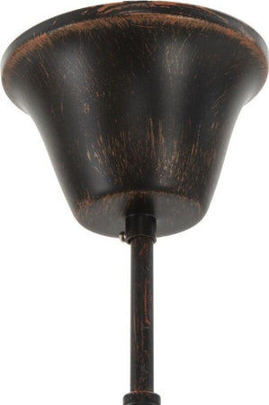 Lampadario Bronks 4 Luci Cm  80X80X40 (Catena Cm 80) Illuminazione/Illuminazione per interni/Lampadari lampade a sospensione e plafoniere/Lampadari Led Mall Home - Napoli, Commerciovirtuoso.it