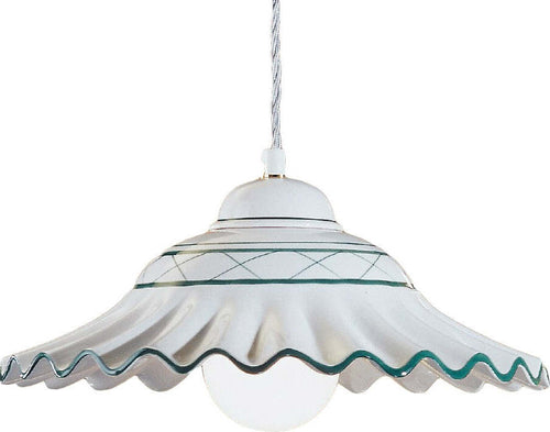 Lampadario-ceramica-Due-P-illuminazione-2383-S-E27-LED-classica-lampada-soffitto-sospensione