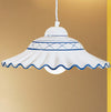 Lampadario-ceramica-Due-P-illuminazione-2383-S-E27-LED-classica-lampada-soffitto-sospensione