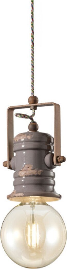 Lampadario-ceramica-Ferroluce-Retrò-URBAN-C1840-E27-LED-sospensione-rustica-vintage