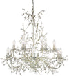 Lampadario-Classico-Almandita-Acciaio-Bianco-Vetro-Oro-12-Luci-E14