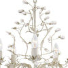 Lampadario-Classico-Almandita-Acciaio-Bianco-Vetro-Oro-5-Luci-E14