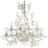 Lampadario-Classico-Almandita-Acciaio-Bianco-Vetro-Oro-8-Luci-E14
