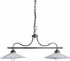 Lampadario-Classico-Asti-Metallo-E-Ceramica-Nero-Sfumato-Argento-2-Luci-E27