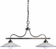 Lampadario-Classico-Asti-Metallo-E-Ceramica-Nero-Sfumato-Argento-2-Luci-E27