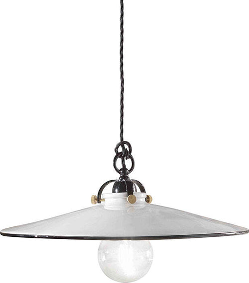 Lampadario-Classico-Asti-Ottone-E-Ceramica-Ferro-E-Ceramica-Nero-1-Luce-E27