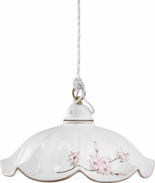 Lampadario-Classico-Belluno-Ceramica-E-Ottone-Satinato-Decorato-1-Luce-E27