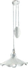 Lampadario-Classico-Belluno-Ottone-Satinato-E-Ceramica-Decorato-1-Luce-E27