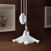 Lampadario-Classico-Belluno-Ottone-Satinato-E-Ceramica-Decorato-1-Luce-E27
