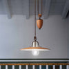 Lampadario-Classico-Bologna-Metallo-E-Ceramica-Nero-Sfumato-Rame-1-Luce-E27