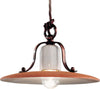 Lampadario-Classico-Bologna-Metallo-E-Ceramica-Nero-Sfumato-Rame-24Cm-1-Luce-E27