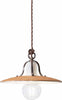 Lampadario-Classico-Bologna-Metallo-E-Ceramica-Nero-Sfumato-Rame-30Cm-1-Luce-E27