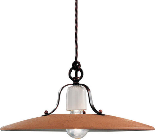 Lampadario-Classico-Bologna-Metallo-E-Ceramica-Nero-Sfumato-Rame-40Cm-1-Luce-E27