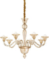 Lampadario-Classico-Brigitta-Vetro-Ambra-8-Luci-E14
