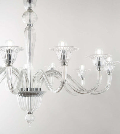 Lampadario-Classico-Brigitta-Vetro-Trasparente-12-Luci-E14