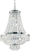 Lampadario-Classico-Caesar-Metallo-Cristallo-Cromo-12-Luci-G9-3W-3000K