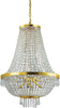Lampadario-Classico-Caesar-Metallo-Cristallo-Oro-12-Luci-G9-3W-3000K-Luce-Calda