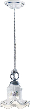 Lampadario-Classico-Chieti-Metallo-E-Ceramica-Nero-Sfumato-Argento-1-Luce-E14