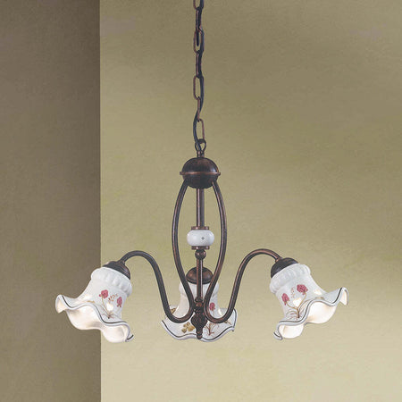 Lampadario-Classico-Chieti-Metallo-E-Ceramica-Nero-Sfumato-Rame-3-Luci-E14