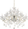 Lampadario-Classico-Colossal-Metallo-Cristallo-Avorio-15-Luci-E14