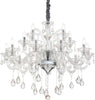 Lampadario-Classico-Colossal-Metallo-Cristallo-Trasparente-15-Luci-E14
