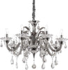 Lampadario-Classico-Colossal-Metallo-Cristallo-Trasparente-8-Luci-E14