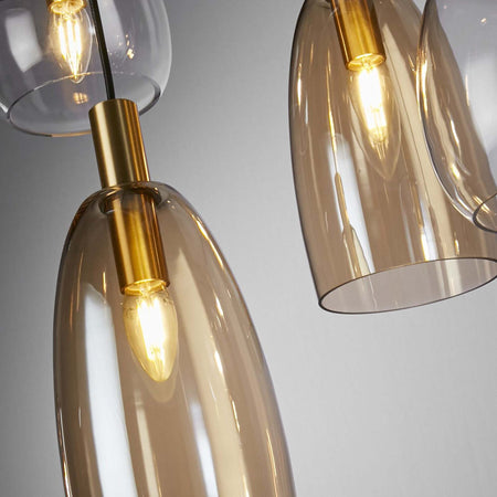 Lampadario-Classico-Divine-Acciaio-Nero-Vetro-8-Luci-E14