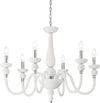 Lampadario-Classico-Doge-Vetro-Bianco-6-Luci-E14