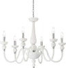 Lampadario-Classico-Doge-Vetro-Bianco-6-Luci-E14