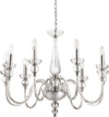 Lampadario-Classico-Doge-Vetro-Trasparente-9-Luci-E14