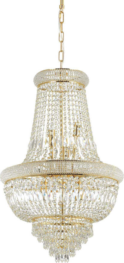 Lampadario-Classico-Dubai-Metallo-Cristallo-Ottone-10-Luci-E14