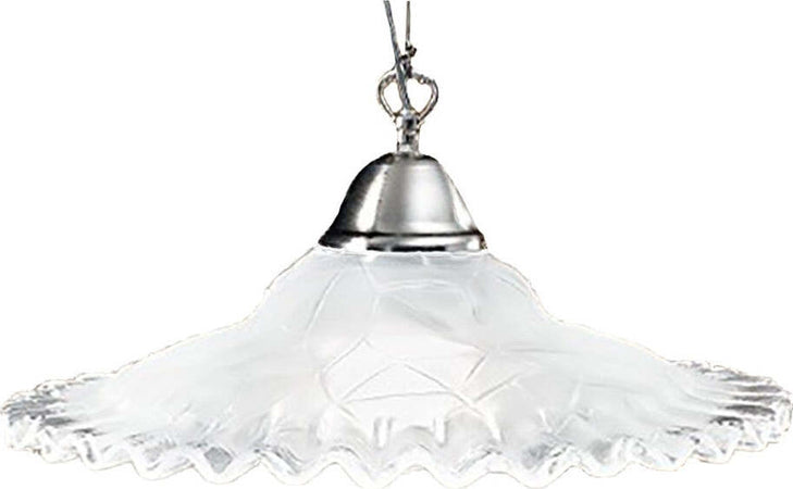 Lampadario-classico-Due-P-illuminazione-2577-SP-E27-LED-vetro-sospensione