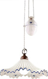 Lampadario-classico-Due-P-illuminazione-ANNA-SG-CP-E27-LED-metallo-ceramica-saliscendi