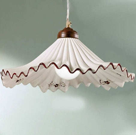 Lampadario-classico-Due-P-illuminazione-ANNA-SG-E27-LED-ceramica-sospensione