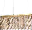 Lampadario-Classico-Elisir-Metallo-Cristallo-Ottone-6-Luci-G9-3W-3000K