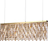 Lampadario-Classico-Elisir-Metallo-Cristallo-Ottone-8-Luci-G9-3W-3000K