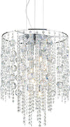 Lampadario-Classico-Evasione-Vetro-Cromo-8-Luci-G9-3W-3000K-Luce-Calda