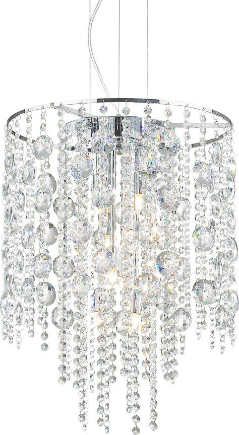 Lampadario-Classico-Evasione-Vetro-Cromo-8-Luci-G9-3W-3000K-Luce-Calda