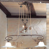 Lampadario-classico-FALB-illuminazione-COUNTRY-LINE-1830-E27-LED-metallo-vetro-bilanciere