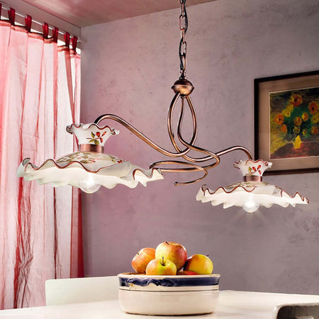 Lampadario-classico-Ferroluce-MILANO-C1126-BL-E27-LED-metallo-ceramica-bilanciere