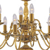 Lampadario-Classico-Fiammingo-Ottone-12-Luci-E14