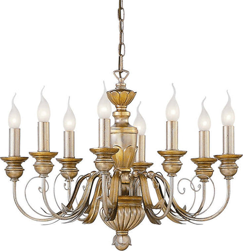 Lampadario-Classico-Firenze-Materie-Plastiche-Oro-8-Luci-E14